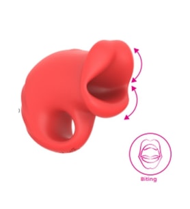 Censan Dudak Cloud 9 Şarjlı Mini Nibbling Vibratör – 10 Mod, Sessiz, IPX6 Suya Dayanıklı