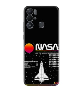 Tecno Pova Neo Kılıf Resimli Desenli Baskılı Silikon Nasa 2 1407