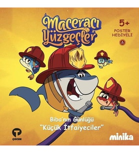 MACERACI YÜZGEÇLER BİBANIN GÜNLÜĞÜ KÜÇÜK İTFAİYECİLER - TURKUVAZ (Karışık)