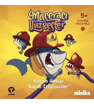 MACERACI YÜZGEÇLER BİBANIN GÜNLÜĞÜ KÜÇÜK İTFAİYECİLER - TURKUVAZ (Karışık)
