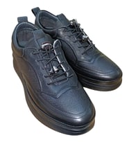 Modessa 121 Kadın Hakiki Deri Casual Comfort Ayakkabı Siyah