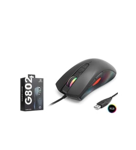 GOOD PRO G802 RGB Gaming Mouse 7200 DPI 8 Tuş 1000Hz Siyah