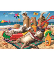 Anatolian 260 Parça Kedilerin Plaj Keyfi Puzzle - 3322