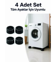 Kaymaz Tabanlı 4 Adet Makine Ayak Yükseltici