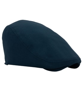 Lacivert Kasket Pamuklu London Flat Cap Şapka