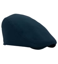 Lacivert Kasket Pamuklu London Flat Cap Şapka