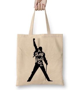 Freddie Mercury 02 Bez Çanta Uzun Saplı