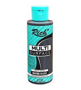 Rich Multi Surface Her Yüzey İçin Akrilik Boya 120 cc. 2318 ANTRASİT 