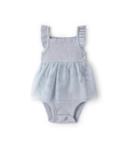 Carter's Kız Bebek Kısa Tulum 1u542810 Mavi
