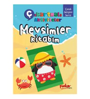 Çıkartmalı Aktiviteler Mevsimler Kitabım
