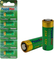 Lexroo Alkalin güvenlik pilleri, 23A/LRV08/MN21, 12 V, 5 adet
