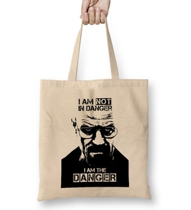 Breaking Bad I Am The Danger 02 Bez Çanta Uzun Saplı