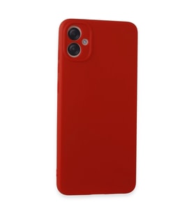 Samsung Galaxy A05 Kılıf First Silikon - Kırmızı
