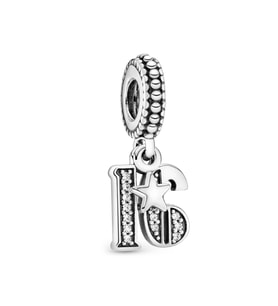 Nur Silver 16 Yaş Gümüş Charm NUR-BL01900