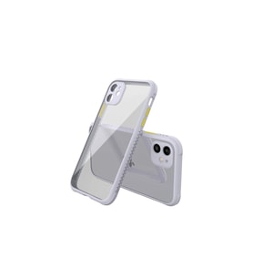 Apple İphone 12 Mini Kılıf Miami Şeffaf Silikon - Lila