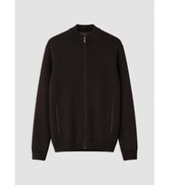 LCWAIKIKI Classic Kahverengi Regular Fit Dik Yaka Triko Hırka