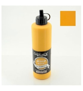 Cadence Hybrid Multisurface Akrilik Boya 500 ml. H-010 SICAK TURUNCU 