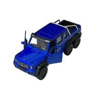 Lacivert Mercedes Pikap Oyuncak Lisanslı Diecast Metal Çek Bırak Araba