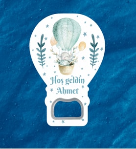 Hoş geldin Bebek Magnet Kişiye Özel