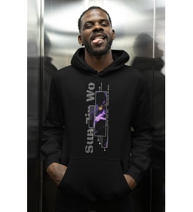 Sun Jin Woo Baskılı Unisex Oversize Solo Tesviye Wiki Anime Hoodie