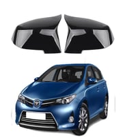 Toyota Auris 13-18 Araca Özel Batman Yarasa Ayna Kapağı Pianoblack
