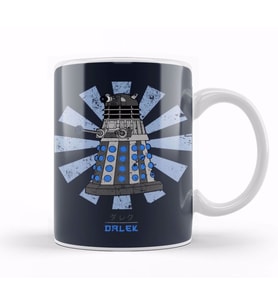 Dalek Retro Japanese Dr Who Kupa Bardak Porselen