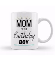 Mom of the birthday boy Kupa Bardak Porselen