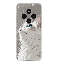 Xiaomi 14C Kılıf Boutique Baskılı Resimli Beyaz Kedi Pcode -061