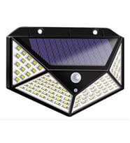 Solar Hareket Sensörlü Duvar Lambası 100 Led MZ-303