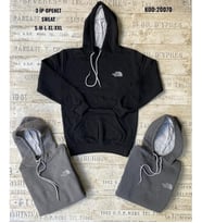 Erkek Fermuarsız Kapşonlu Sweatshirt Siyah Renk (K.Siyah)