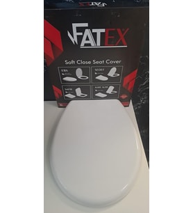 FATEX ERA SOFT ( 36 x 45 cm ) YAVAŞ KAPANAN PLASTİK KLOZET KAPAĞI