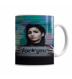La Casa De Papel Fuck You Kupa Bardak Porselen