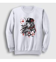Presmono Unisex Beyaz Hu Tao Oyun Genshin Impact Sweatshirt 359691tt