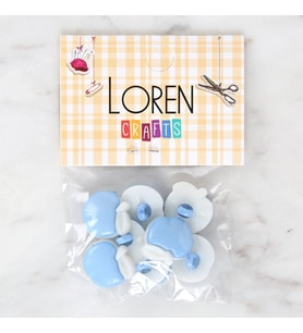 Crafts Bebe 8'Li Düğme - 3006