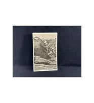 1938 yılında postadan geçmiş İsviçre Kartpostal Pontresina Manzara