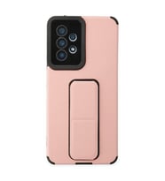Samsung Galaxy A53 5g Kılıf Mega Standlı Silikon - Pudra