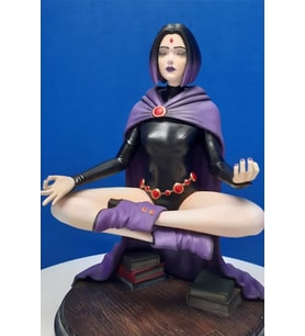 Teen Titans Raven Figür Raven Meditasyon Figür Büyük Boy 25CM