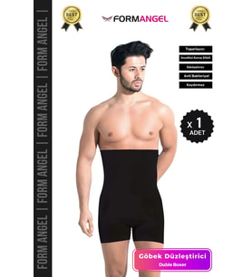 #BoxerKorse Göbek Düzleştirici Bel Basen Toparlayıcı Sıkılaştırıcı Duble Erkek Boxer Korse - q Adet
