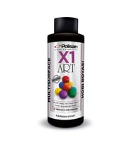 Polisan X1art Multisurface Hobi Boyası 120ml - Karbon Siyah 0099
