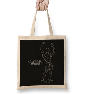 Classic Bodybuilding Frank Zane Bez Çanta Uzun Saplı
