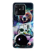 Xiaomi Poco X3 Pro M4 Pro X4 Pro C40 10C Kılıf Desenli Silikon Astronot Panda 1755