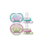 Philips Avent Ultra Air Emzik 0-6 Ay 2li Kız SCF085/59
