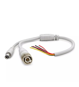 Power Kablo DC + BNC 60 CM 10 Adet