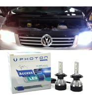 Vw Transporter T5 Led Xenon Uzun + Kısa Far Ampulü H4 Access Yeni Seri Beyaz