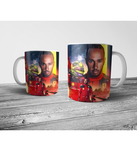 Pixxa Lewis Hamilton F1 Formula 1 Ferrari Kupa Bardak Model 1