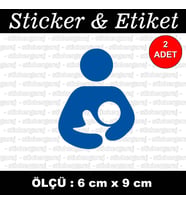 anne bebek etiket sticker - 2 adet çıkartma araba motosiklet kask atv tablet pc buzdolabı otomobil bilgisayar uyumlu