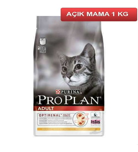 ProPlan Chicken Tavuklu Yetişkin Kedi Maması 1 Kg AÇIK