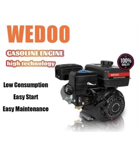 Wedoo Tek Motor 6.5 HP Benzinli İpli Kamalı