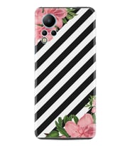 Infınix Note 12 Kılıf Resimli Desenli Baskılı Silikon Strip Flowers 2 1409