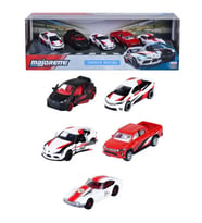 Majorette Toyota Racing 5 Parçalı Model Araba Hediye Seti